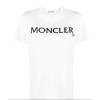 [몽클레어] 8A00009 84720 001 로고 패치 폴로 티셔츠 화이트 여성 티셔츠