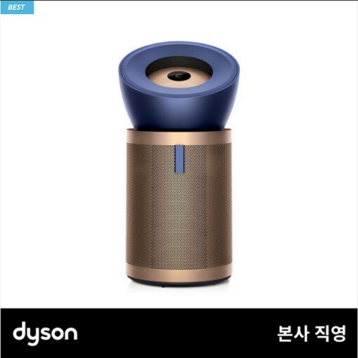다이슨 빅 앤 콰이엇 포름알데히드 공기청정기(블루골드)