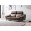 다우닝 레아 3인 전체 천연가죽 소파 (색상:초코)