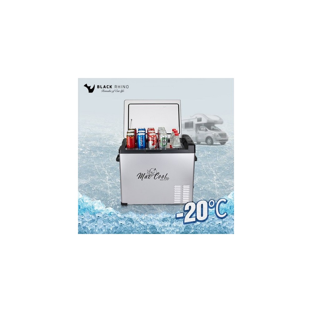 [벨류텍] 블랙라이노 차량 아웃도어 DC 냉장고 50L 캠핑용품