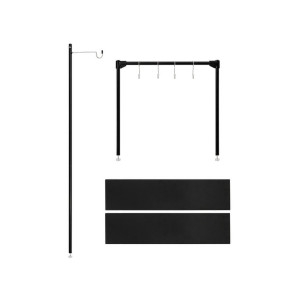 이타카 밤부 테이블 올인원 3종 세트 랜턴스탠드 캠핑행어 (1000000050)