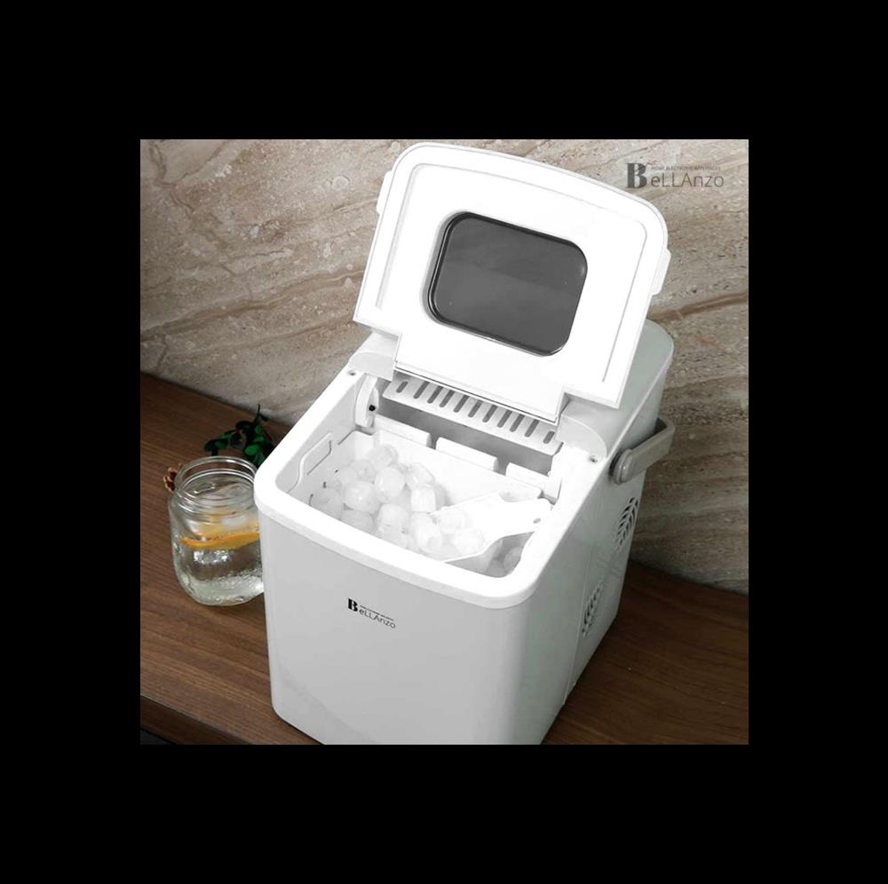[후지이엘티] 벨란조 컴팩트 가정용 미니제빙기 12kg / 이동식 / 캠핑용