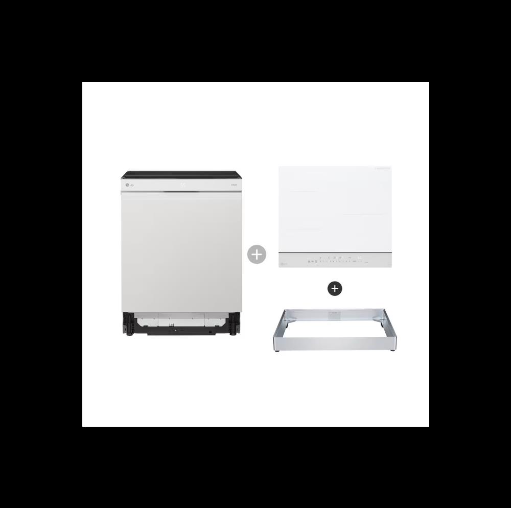 [LG전자] DIOS(디오스) 빌트인세트 식기세척기+전기레인지 (DUBJ2EAL+BEI3WWQTO)