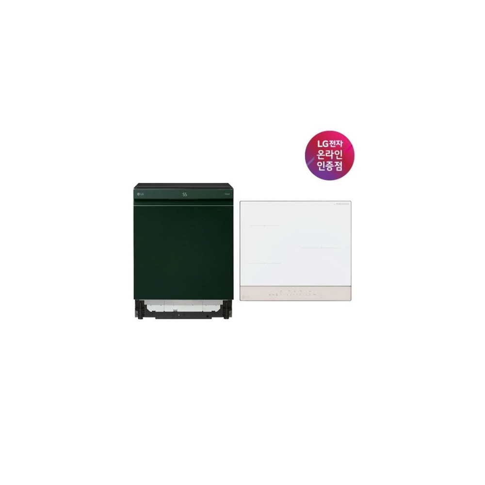 [LG전자] DIOS(디오스) 빌트인세트 식기세척기+전기레인지 (DUBJ2GAL+BEI3WWQTO)