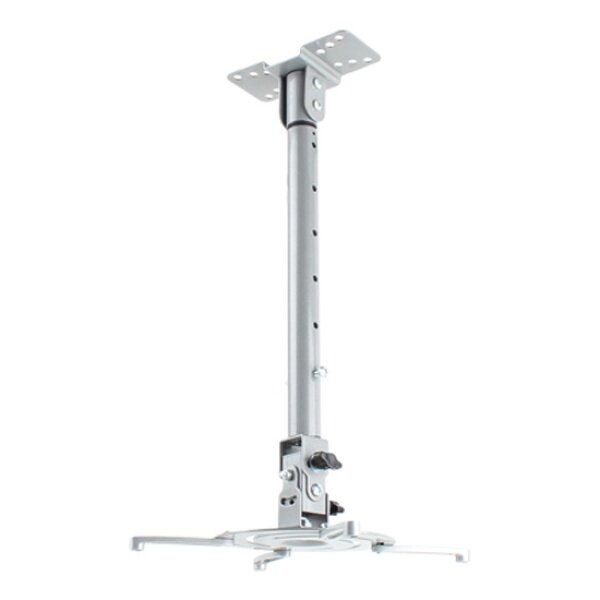 [강원전자] NETmate 멀티 프로젝터 천장 고정형 봉 거치대 (NMA-VM04L) (Ø85~305mm 장착 홀/10kg) &amp;gt; 영상가전