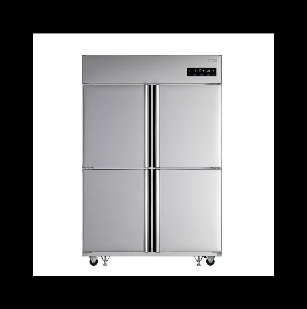 [LG전자] B2B 비지니스 냉장고 냉동1칸+냉장3칸 1029L C110AK