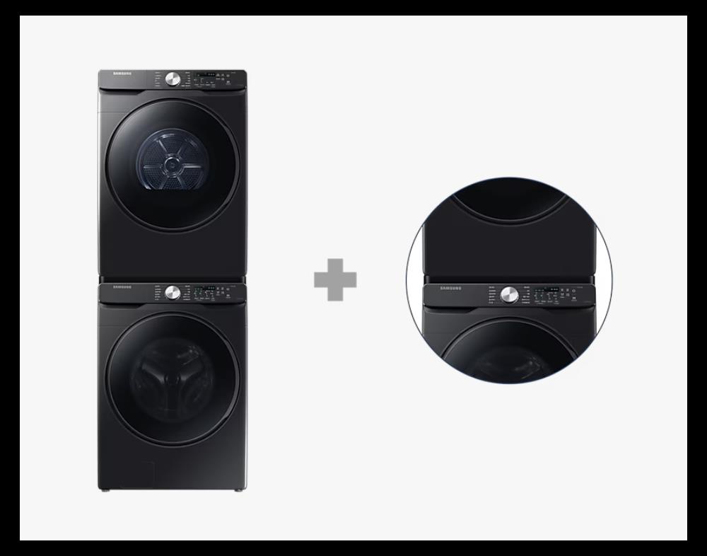 [삼성전자] 삼성 그랑데 세탁기+건조기+상단 설치 키트 패키지 WF21T4400KV + DV17T8520BV [삼성 공식인증점]