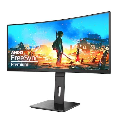 알파스캔 AOC CU34P2X 게이밍 144 울트라와이드 WQHD 프리싱크 HDR 무결점 &amp;gt; 영상가전