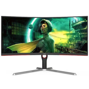 알파스캔 AOC CU34G3S 게이밍 165 울트라와이드 WQHD 프리싱크 HDR 무결점 &gt; 영상가전