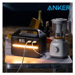 Anker 파워하우스 535 차박 캠핑용 대용량 인산철 배터리 220V C타입 파워뱅크 A1751 > 캠핑/레저