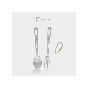 [튜맨] 글로스 티타늄 포크스푼세트 > 캠핑/레저