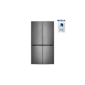 [위니아대우] 듀얼 독립냉각 메탈 청정 탈취 프렌치 냉장고 886L WWRW938EEMPS