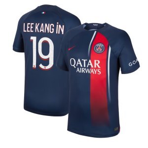 나이키정품 파리생제르망 PSG 홈 유니폼 반팔 져지 이강인 마킹 23-24 DX2694-411 > 캠핑/레저